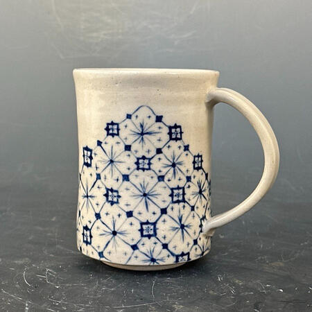 Batik patterned mug Batik patterned mug